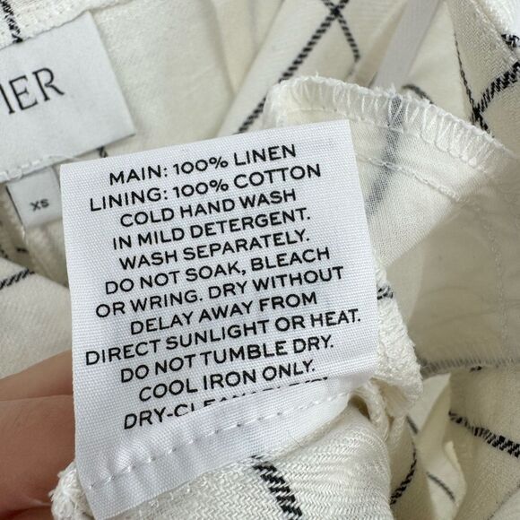 Revolve x Rumer The Label Quinn Pant Ivory‎ Plaid Size XS - Picture 11 of 12